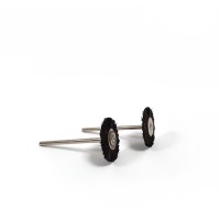 Black nylon wheel 22mm x 2.35mm shank (.09")